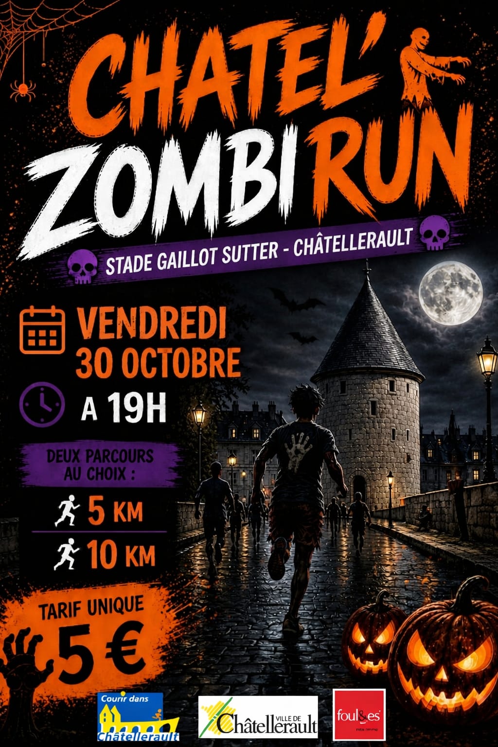 affiche de la course