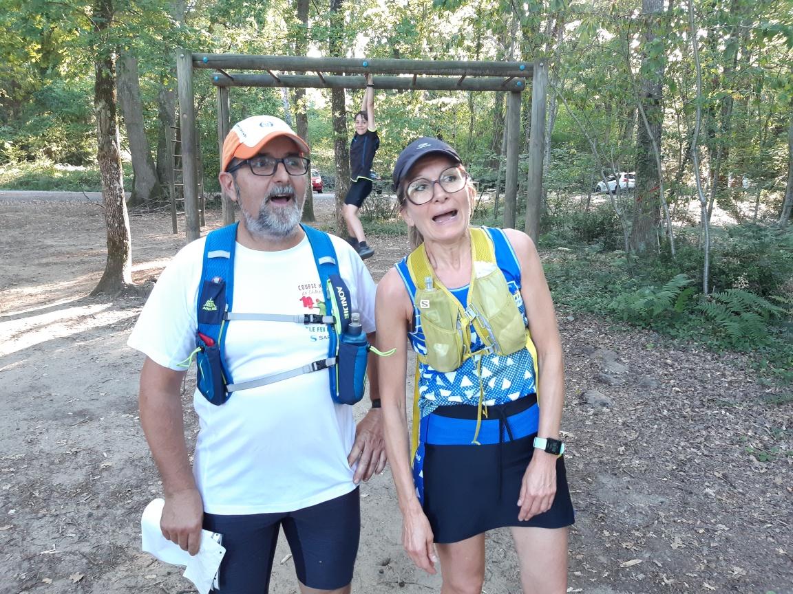 Arrivée de la course d’orientation