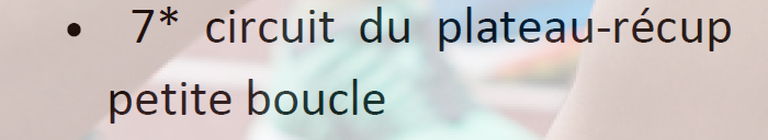 descriptif de la séance