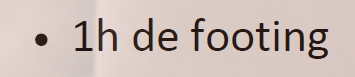 descriptif de l'activité