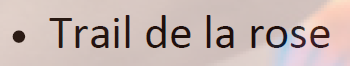 descriptif de l'activité