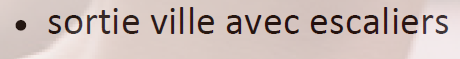 descriptif de l'activité