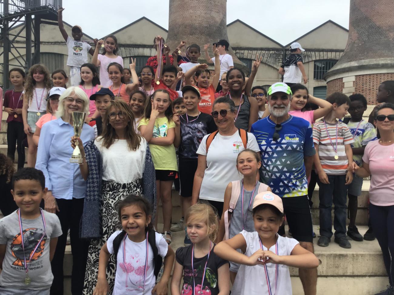 Remise de la coupe à l’école Jacques Prevert