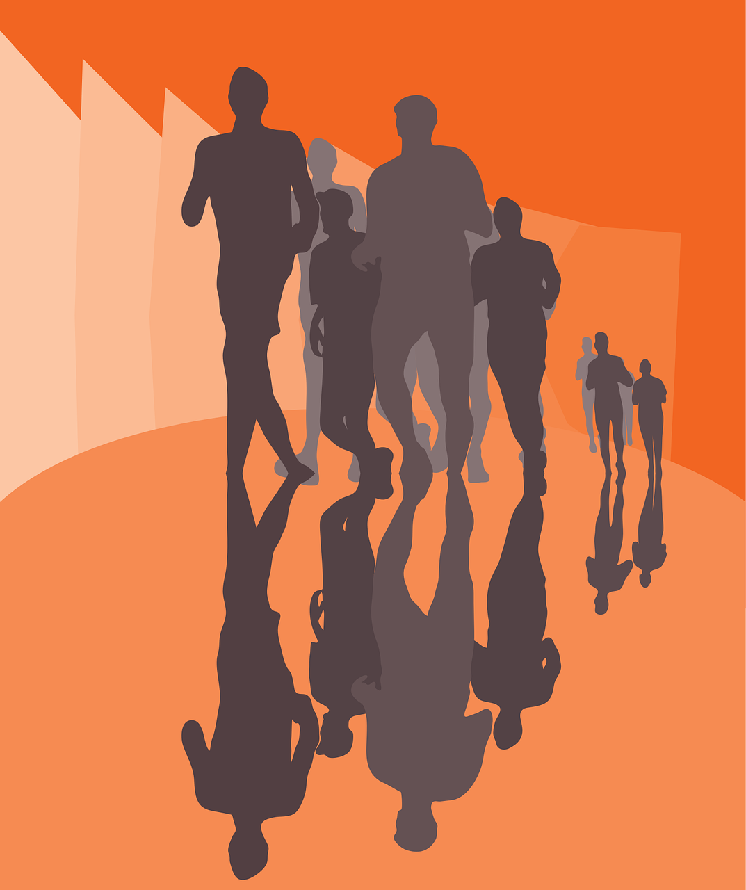 dessins de coureurs