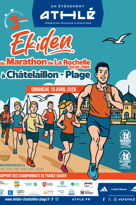 L’Ekiden de Chatelaillon La Rochelle 2026